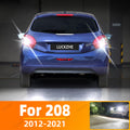 AutoGlowLED LED Reverse Light for Peugeot 208 I II 2012-2021, 2Pcs