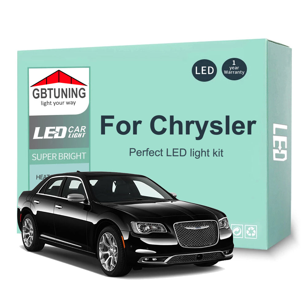 AutoGlowLED LED Interior Light Kit for Chrysler 300 300C 300M PT Cruiser
