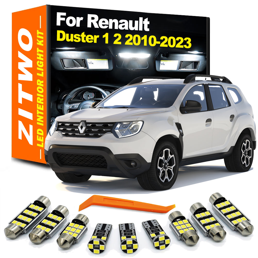 AutoGlowLED Car LED Interior Light Kit for Renault Duster MK1 MK2 2010-2023