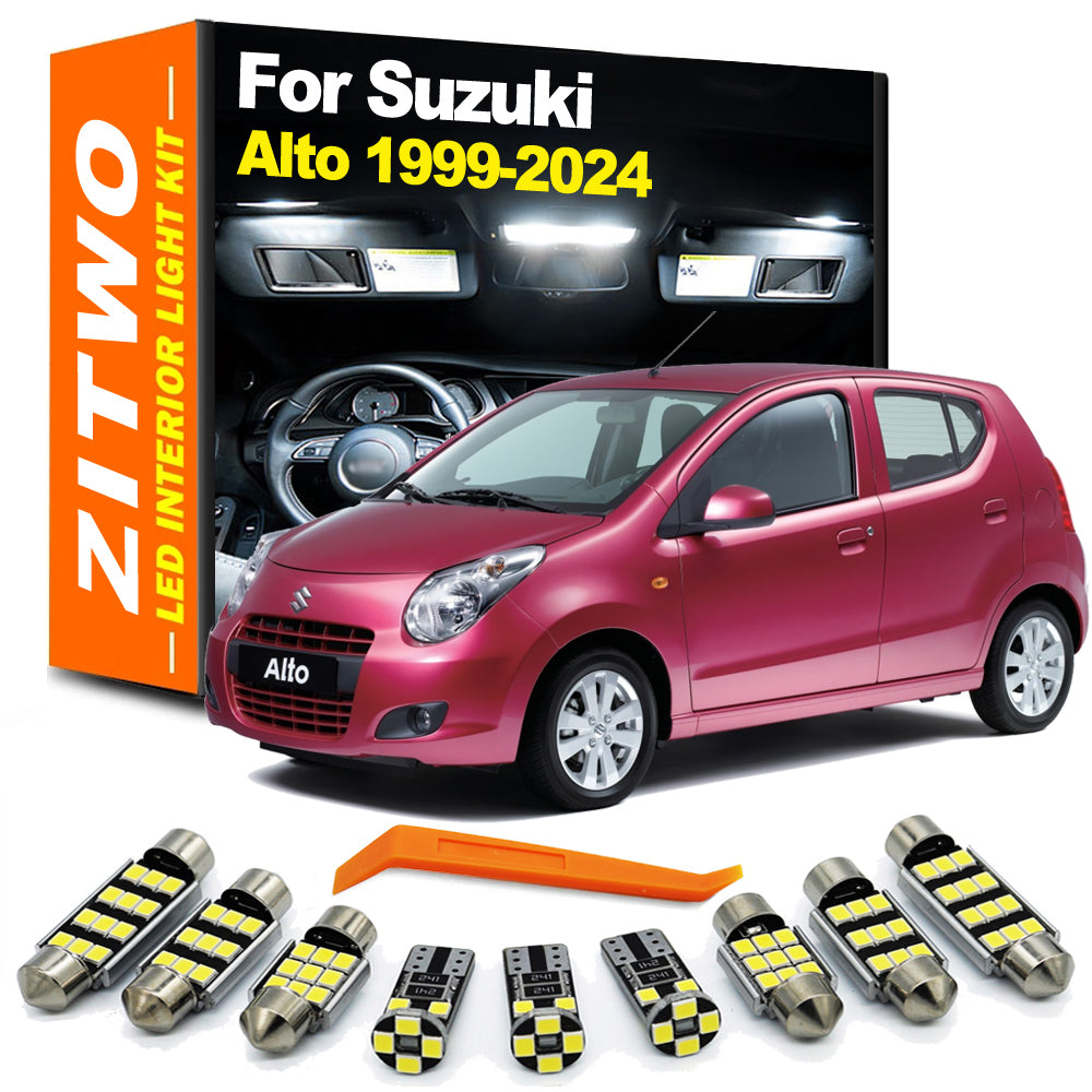 AutoGlowLED LED Interior Map Dome Light Kit for Suzuki Alto 1999-2024
