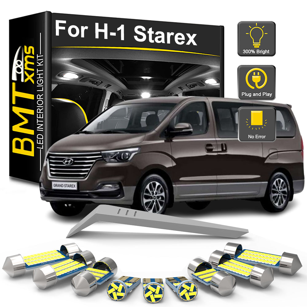 AutoGlowLED Canbus LED Interior Light Kit for Hyundai i800 H-1 Starex Grand Starex 2007-2022