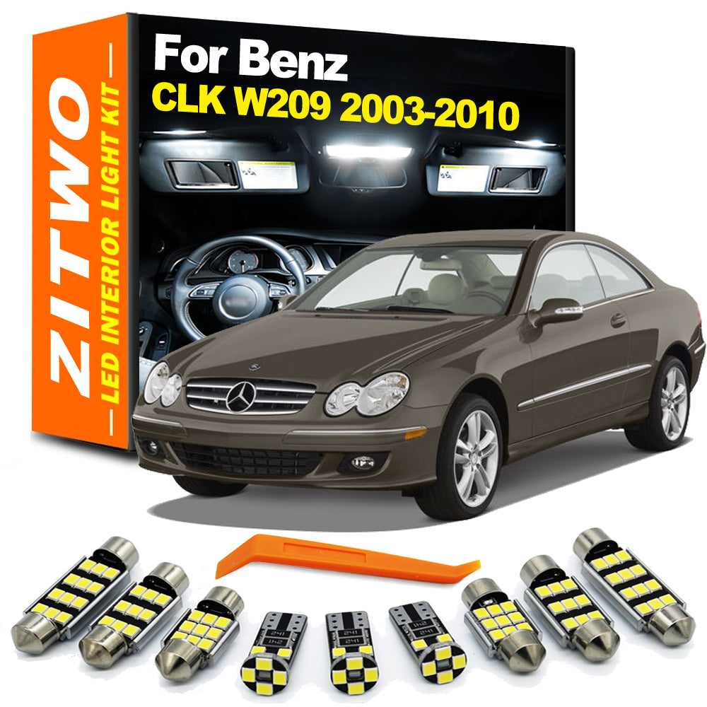 AutoGlowLED 16 LED Interior Light Kit for Mercedes CLK W209 2003-2010