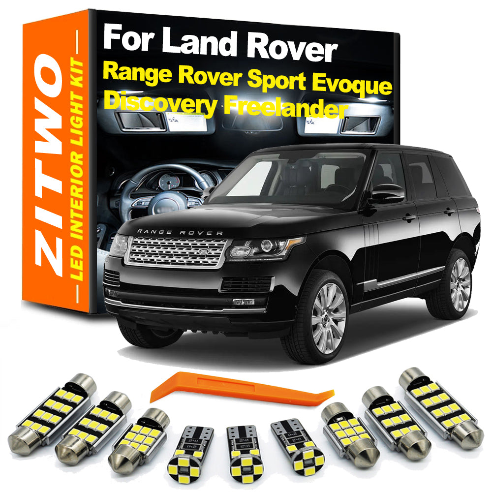 AutoGlowLED LED Interior Light Kit for Land Rover Freelander Discovery Range Rover Sport Evoque