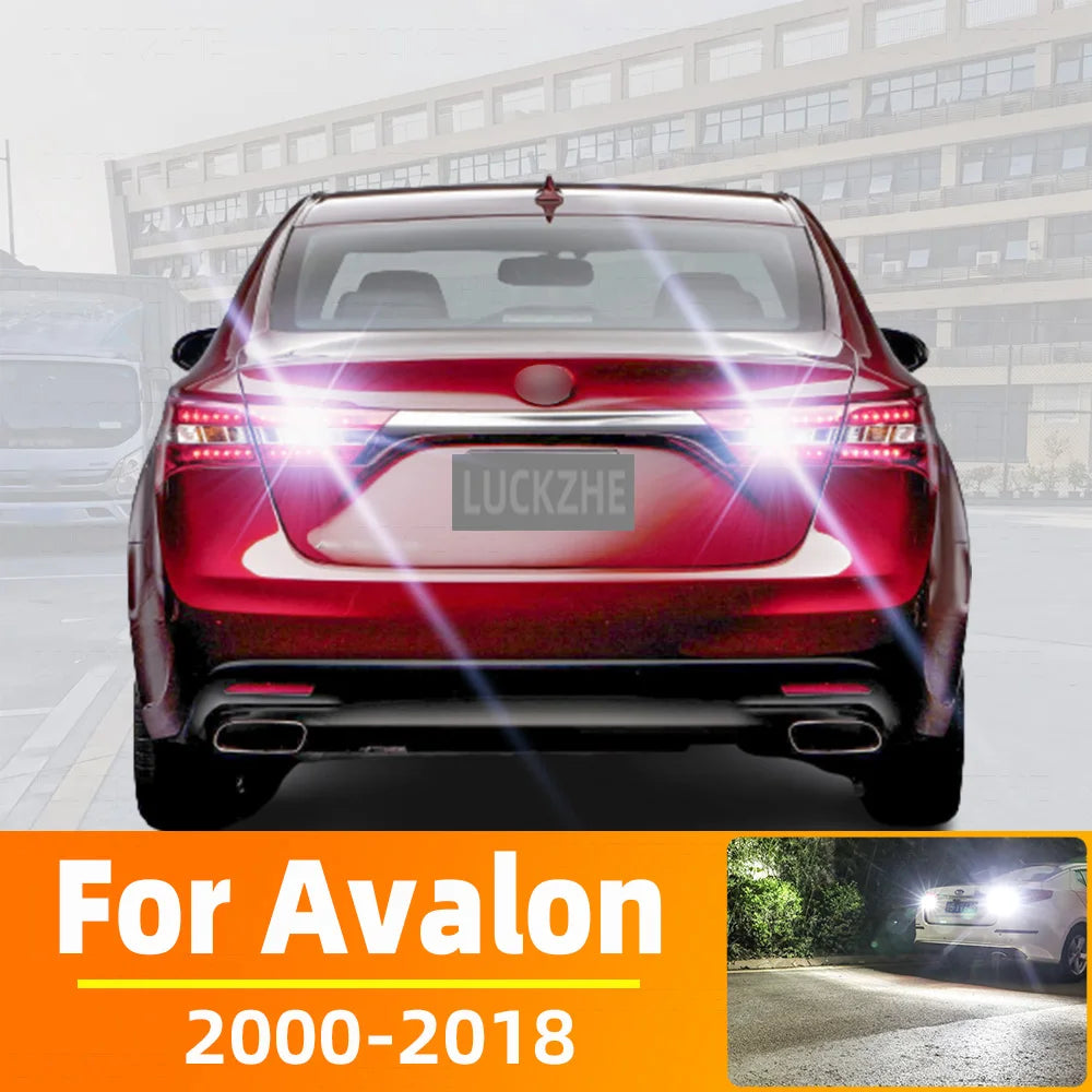 AutoGlowLED LED Reverse Light for Toyota Avalon 2000-2018, 2pcs Backup Lamp