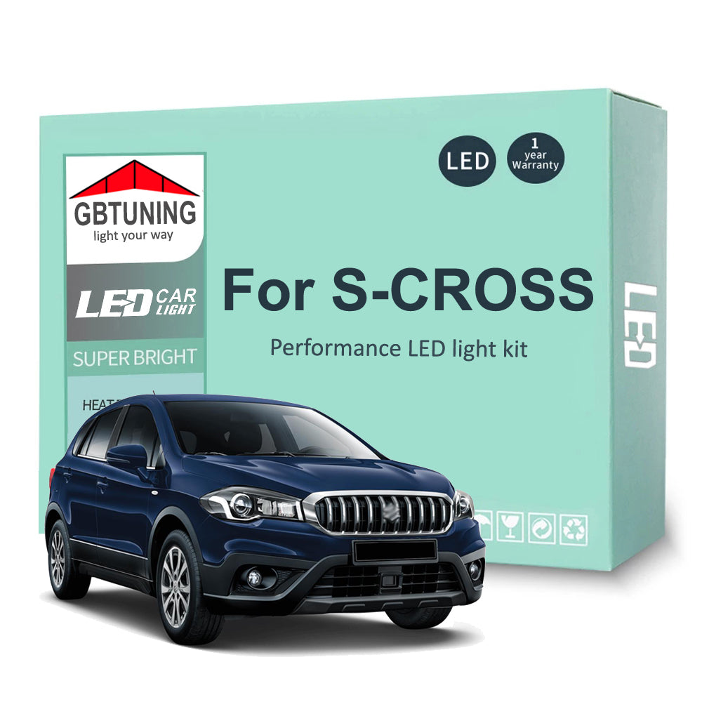 AutoGlowLED LED Interior Light Kit for Suzuki SX4 S-CROSS 2013-2023 Canbus