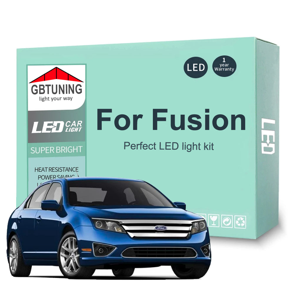 AutoGlowLED LED Interior Light Kit for Ford Fusion 2006-2012 Canbus