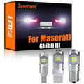 AutoGlowLED Reverse LED Lights for Maserati Ghibli III 2013+ Canbus Error Free 2Pcs