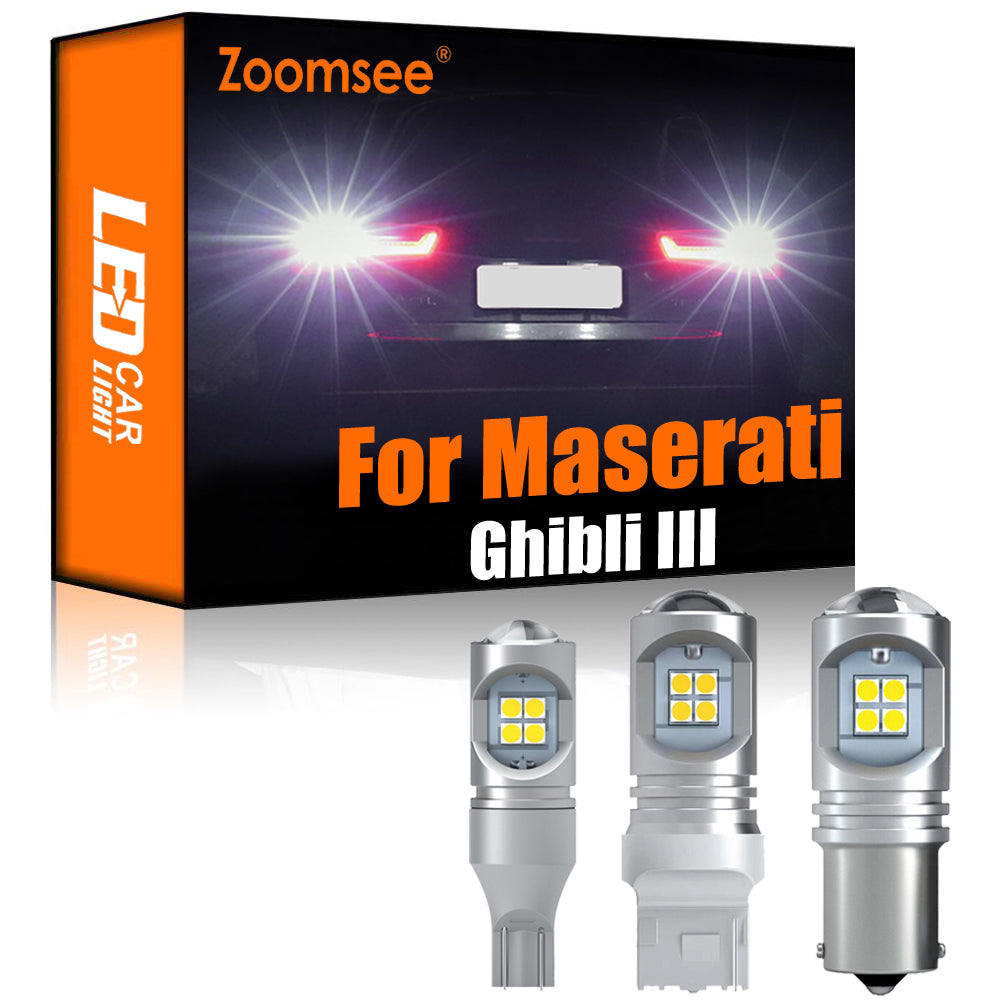 AutoGlowLED Reverse LED Lights for Maserati Ghibli III 2013+ Canbus Error Free 2Pcs