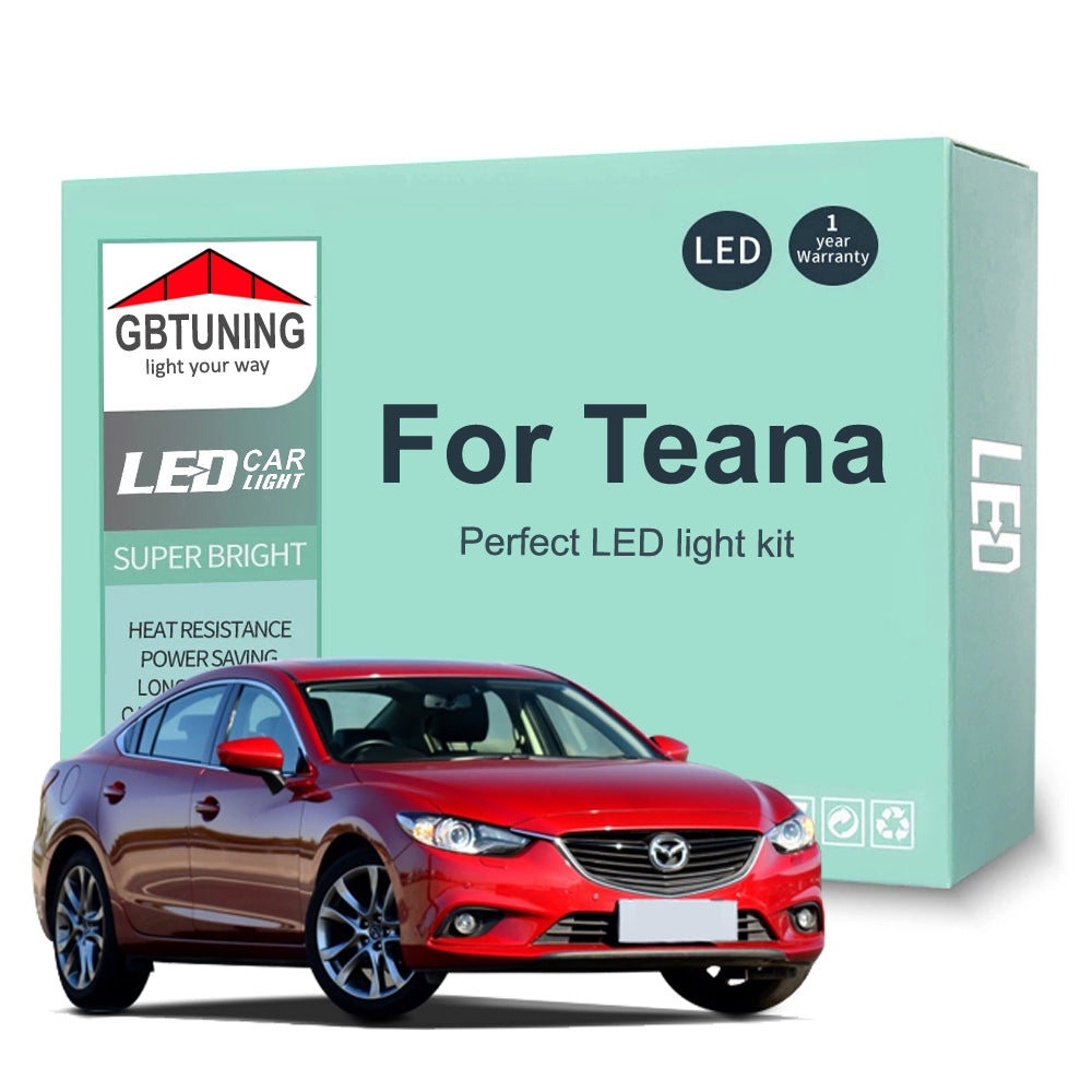 AutoGlowLED LED Interior Light Kit for Nissan Teana J31 J32 J33 Canbus Error Free