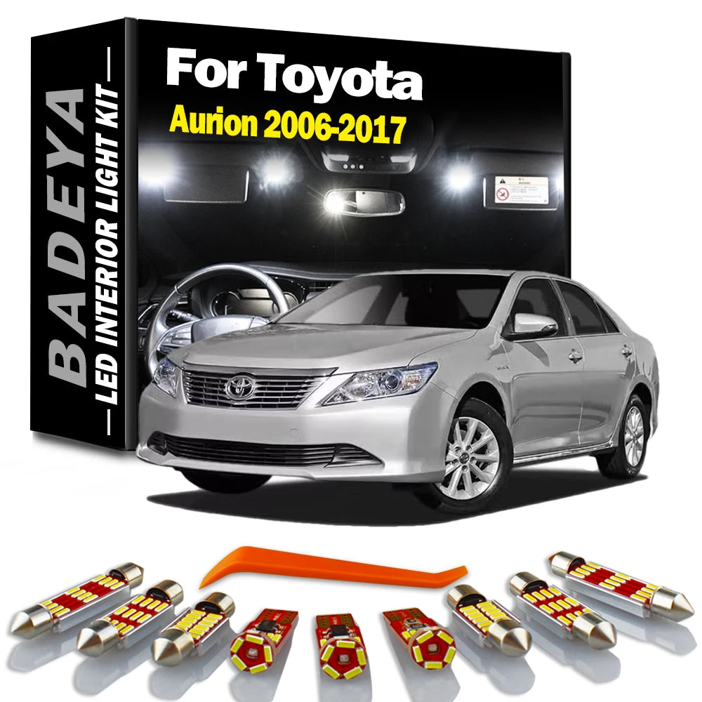 AutoGlowLED Interior LED Light Kit for Toyota Aurion 2006-2017