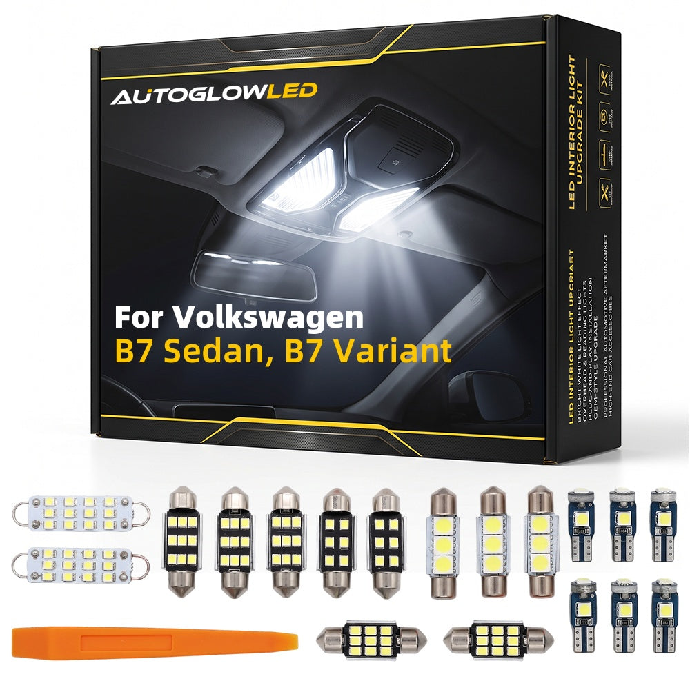 ZITWO LED Interior Light Kit For Volkswagen Passat B7 Sedan Variant 2011-2015 Canbus Error Free Plug and Play | AutoGlowLED