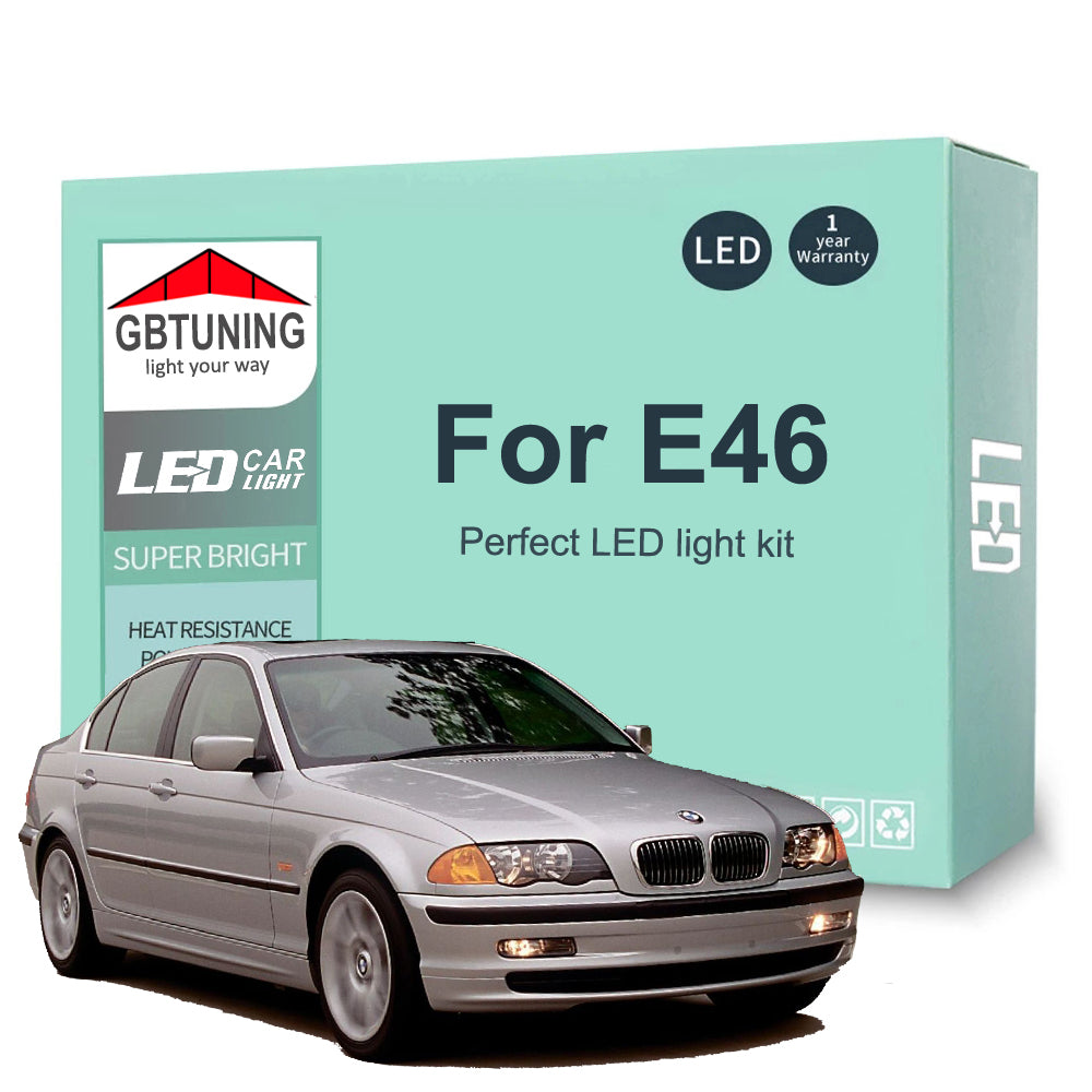AutoGlowLED 18Pc Canbus LED Interior Light Kit for BMW 3 Series E46 1997-2005