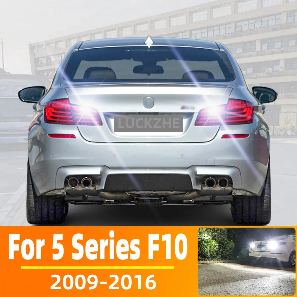 AutoGlowLED LED Reverse Light for BMW 5 Series F10 2009-2016, 2pcs