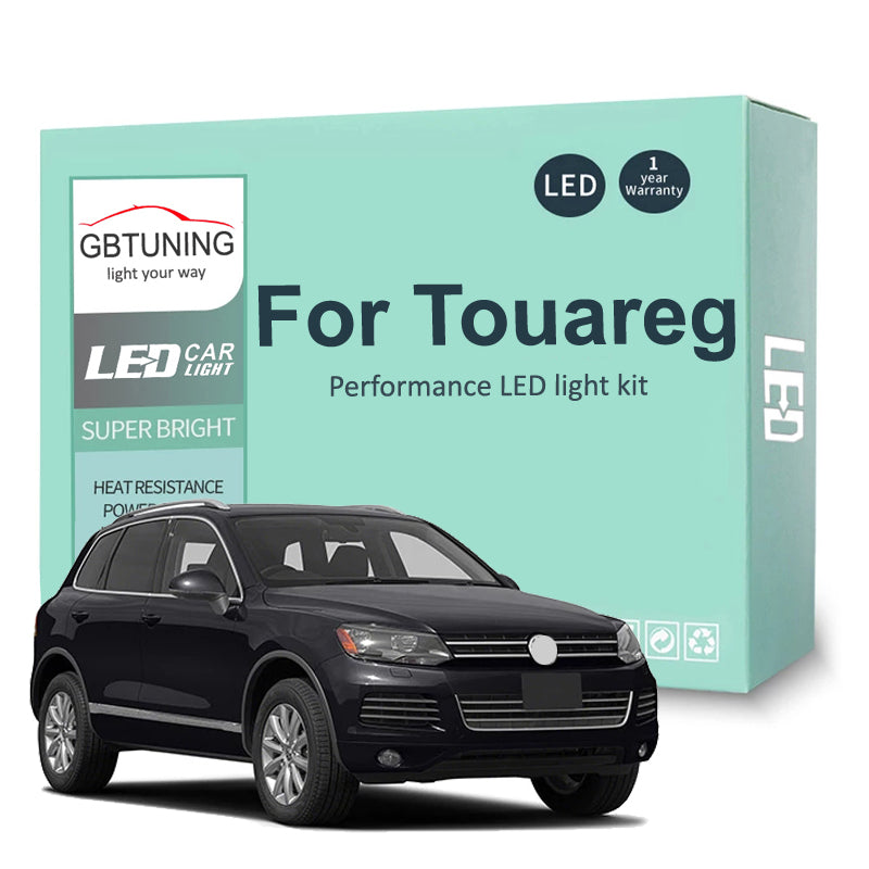 AutoGlowLED Canbus LED Interior Light Kit for VW Touareg 2004-2018