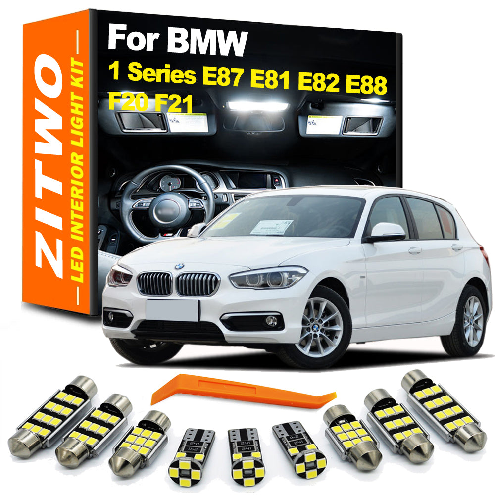 AutoGlowLED LED Interior Light Kit for BMW 1 Series E87 E81 E82 E88 F20 F21
