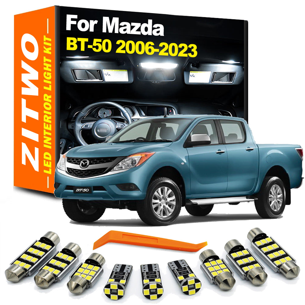 AutoGlowLED Canbus LED Interior Light Kit for Mazda BT-50 2006-2023
