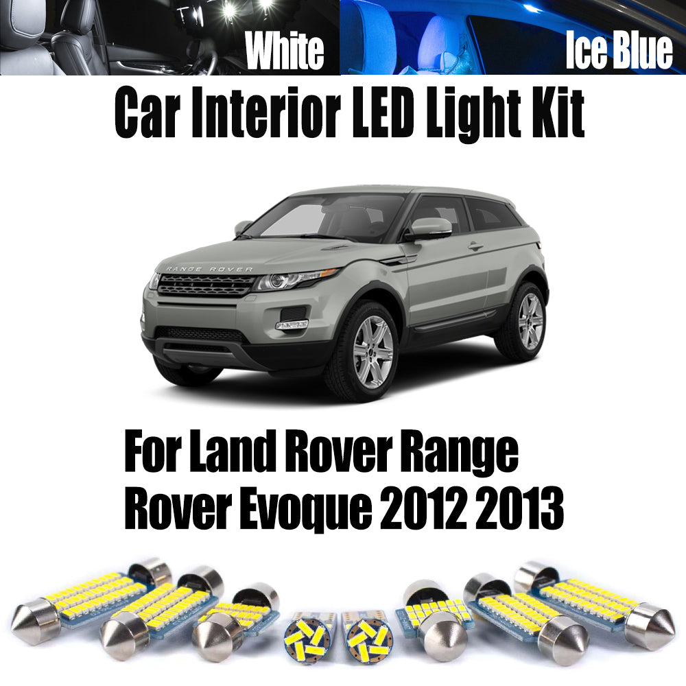 AutoGlowLED LED Interior Light Kit for Land Rover Range Rover Evoque 2012-2013