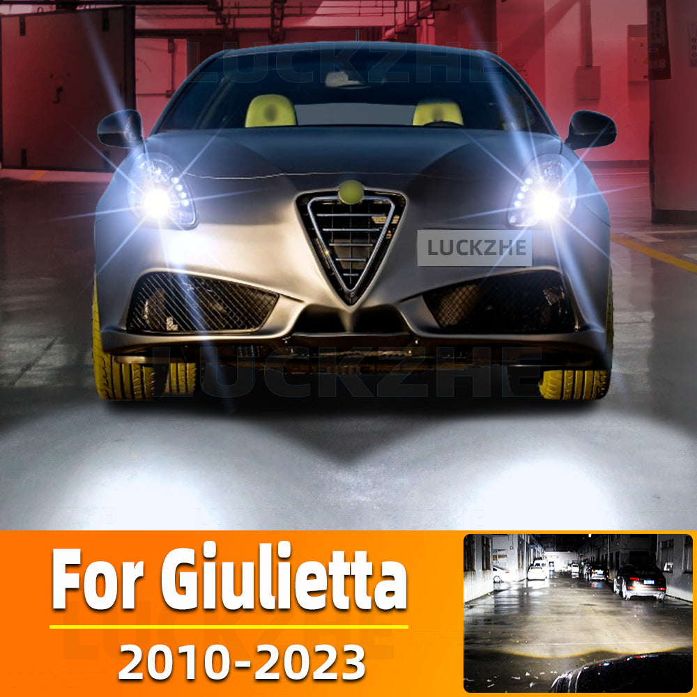 AutoGlowLED H1 LED Headlight Bulb 6500K White for Alfa Romeo Giulietta