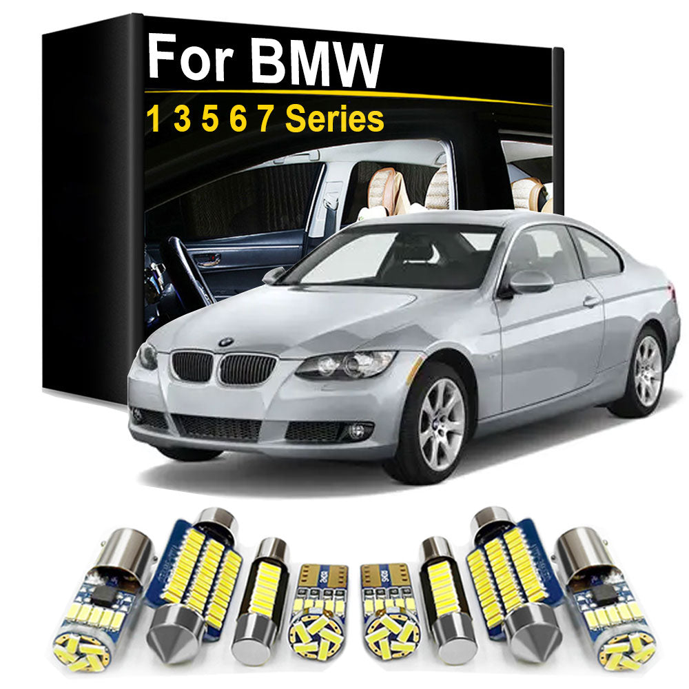 AutoGlowLED Car LED Interior Light Kit for BMW 1 3 5 6 7 Series Canbus