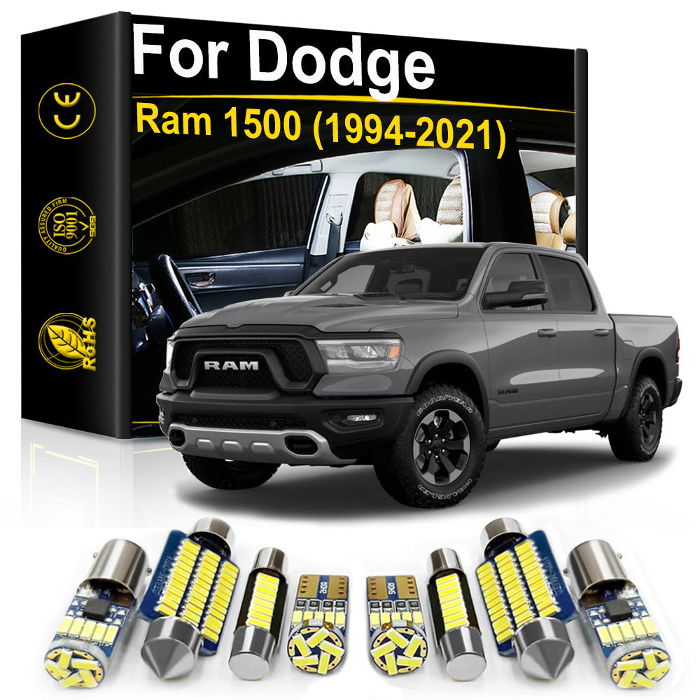 AutoGlowLED Dodge Ram 1500 Interior LED Light Kit Canbus Error Free