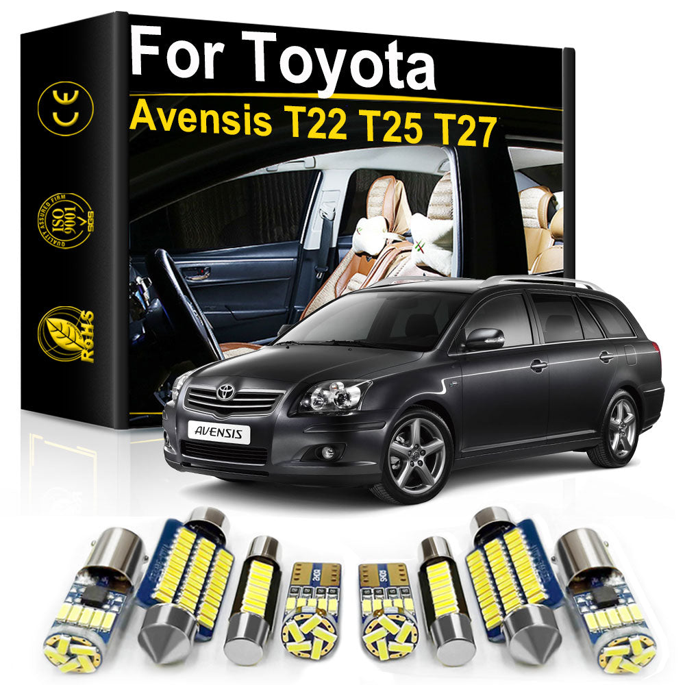 AutoGlowLED Interior LED Light Kit for Toyota Avensis T22 T25 T27 Canbus