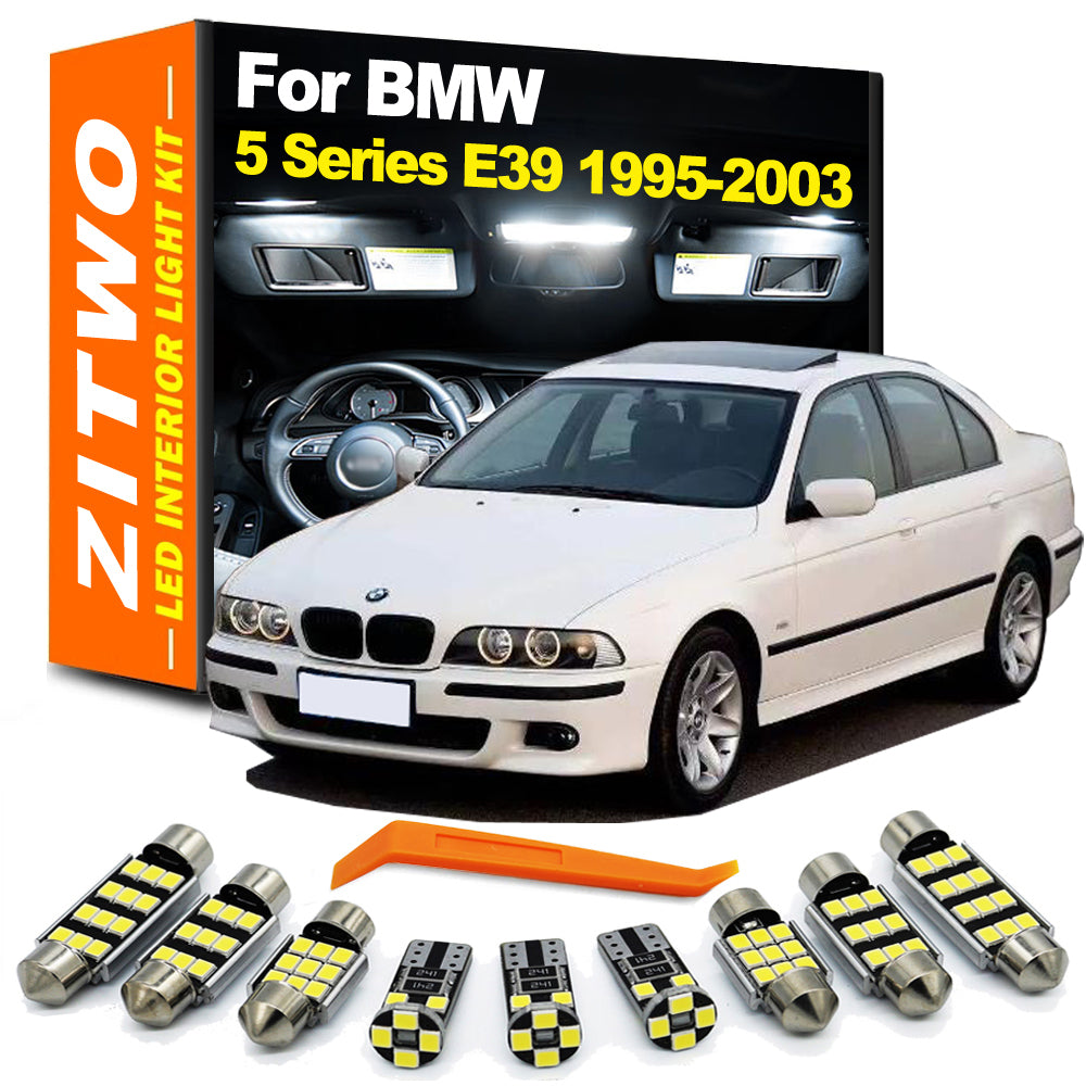 AutoGlowLED LED Interior Light Kit for BMW 5 Series E39 Sedan/Touring 1995-2003