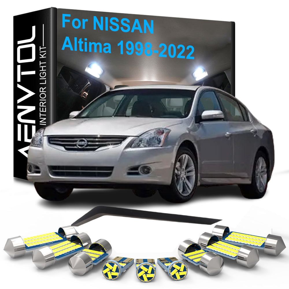 AutoGlowLED Car LED Interior Lights Canbus for Nissan Altima 1998-2022