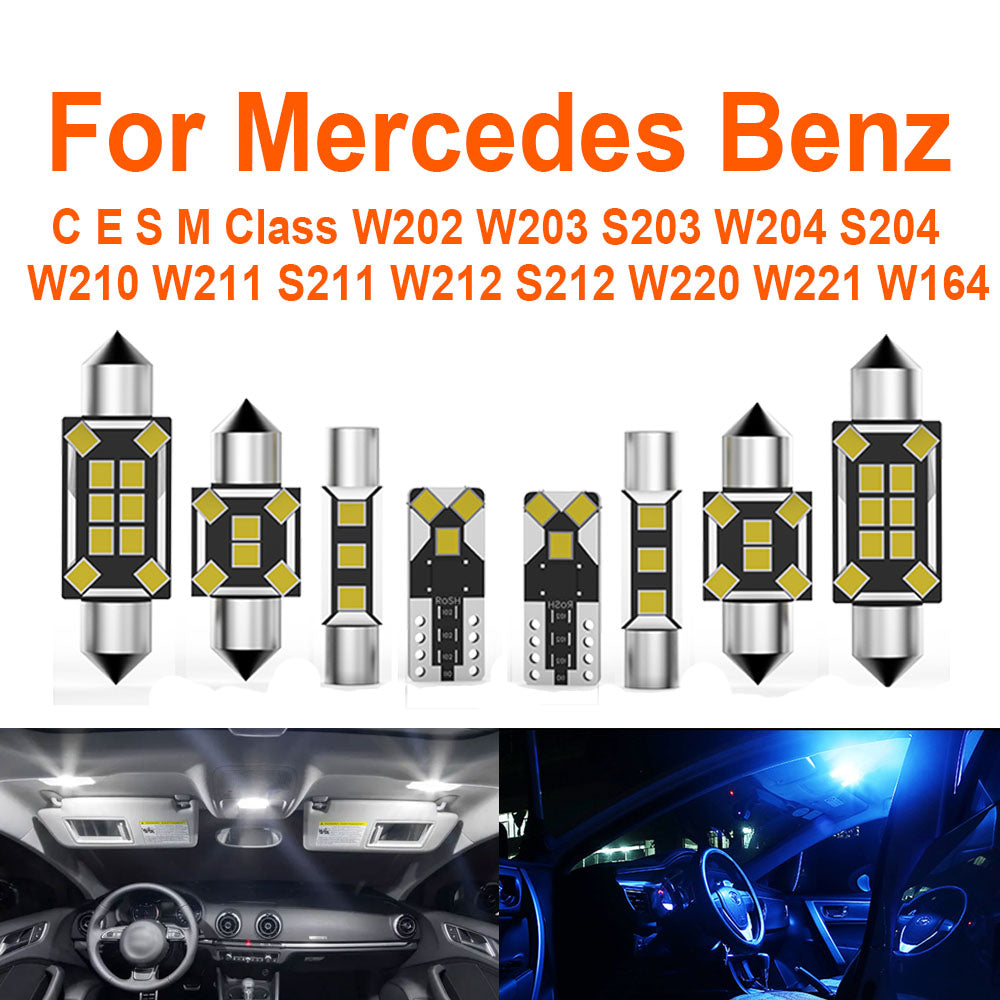 AutoGlowLED Mercedes Benz Canbus LED Interior Light Kit