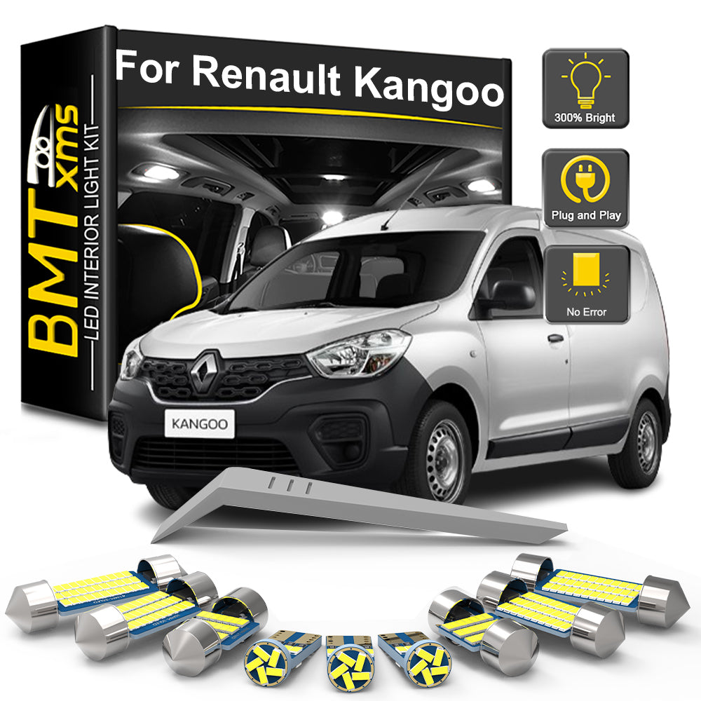 AutoGlowLED LED Interior Light Kit for Renault Kangoo 2008-2018