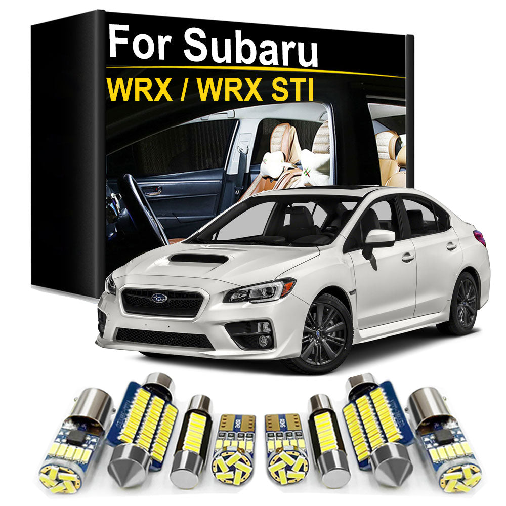 AutoGlowLED Interior LED Light Kit Canbus for Subaru WRX STI 2004-2020 6PCS