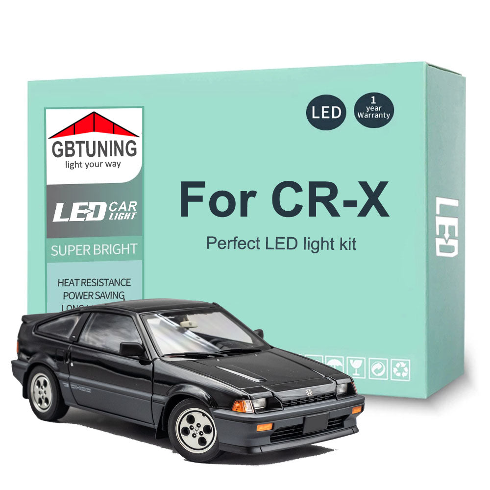 AutoGlowLED Canbus LED Interior Light Kit for Honda CRX CR-X 1988-1998