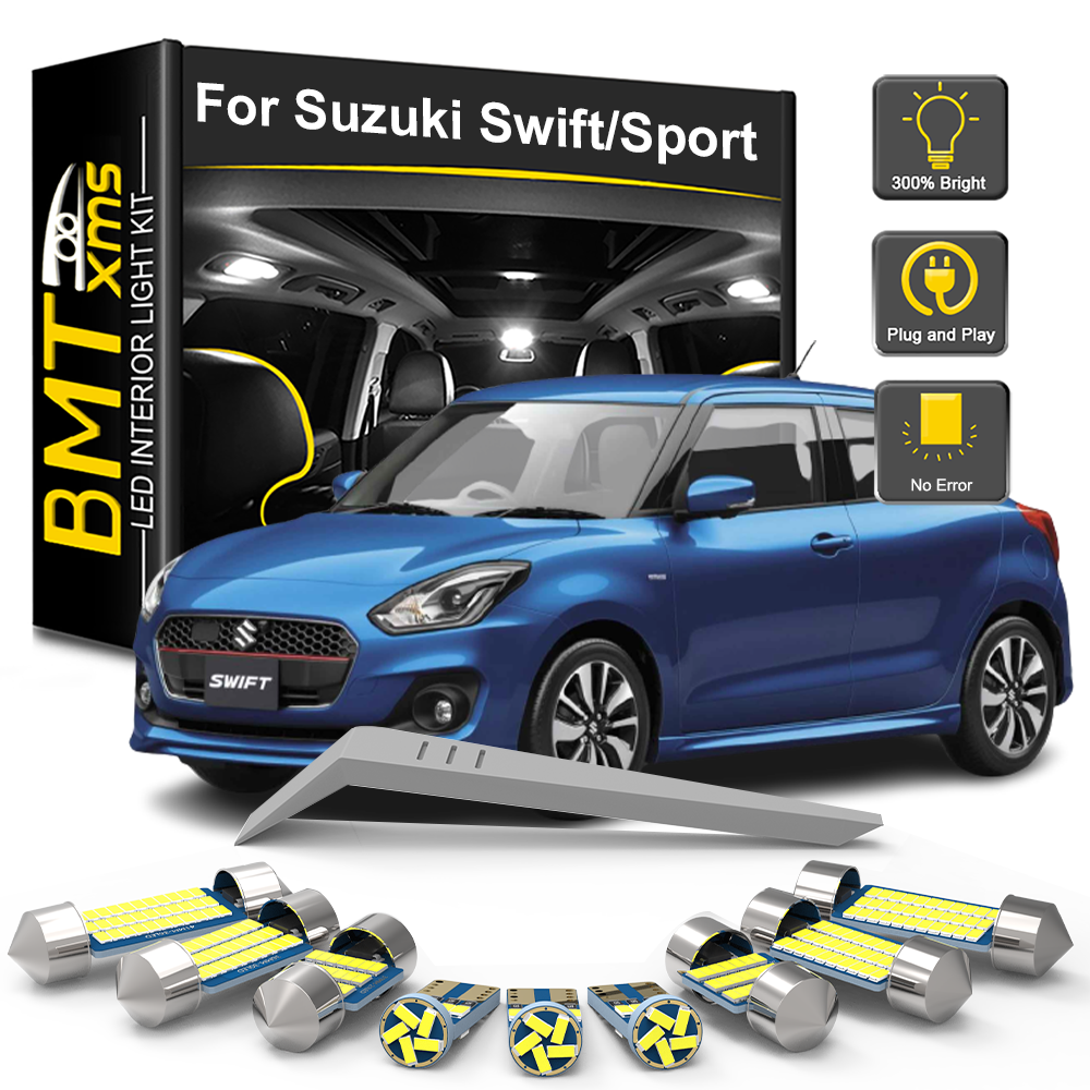 AutoGlowLED Canbus LED Interior Light Kit for Suzuki Swift Sport 2017-2024