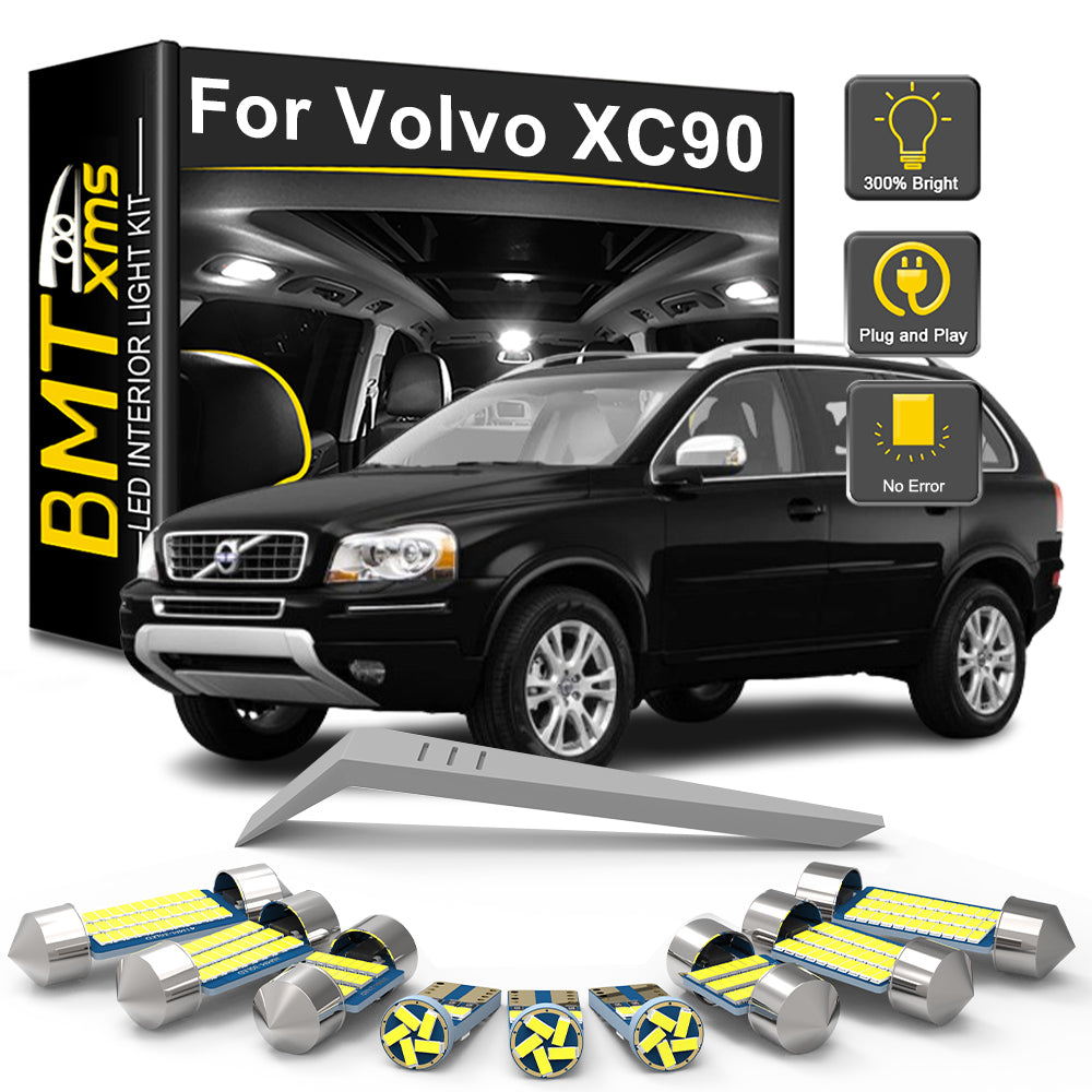 AutoGlowLED Canbus LED Interior Light Kit for Volvo XC90 I MK1 275 2002-2014
