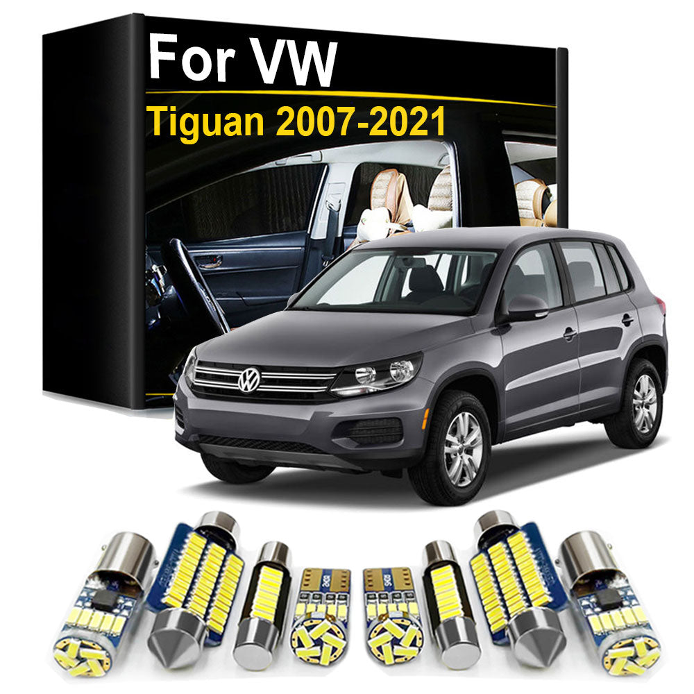 AutoGlowLED Interior LED Light Kit Canbus for VW Tiguan MK1 MK2