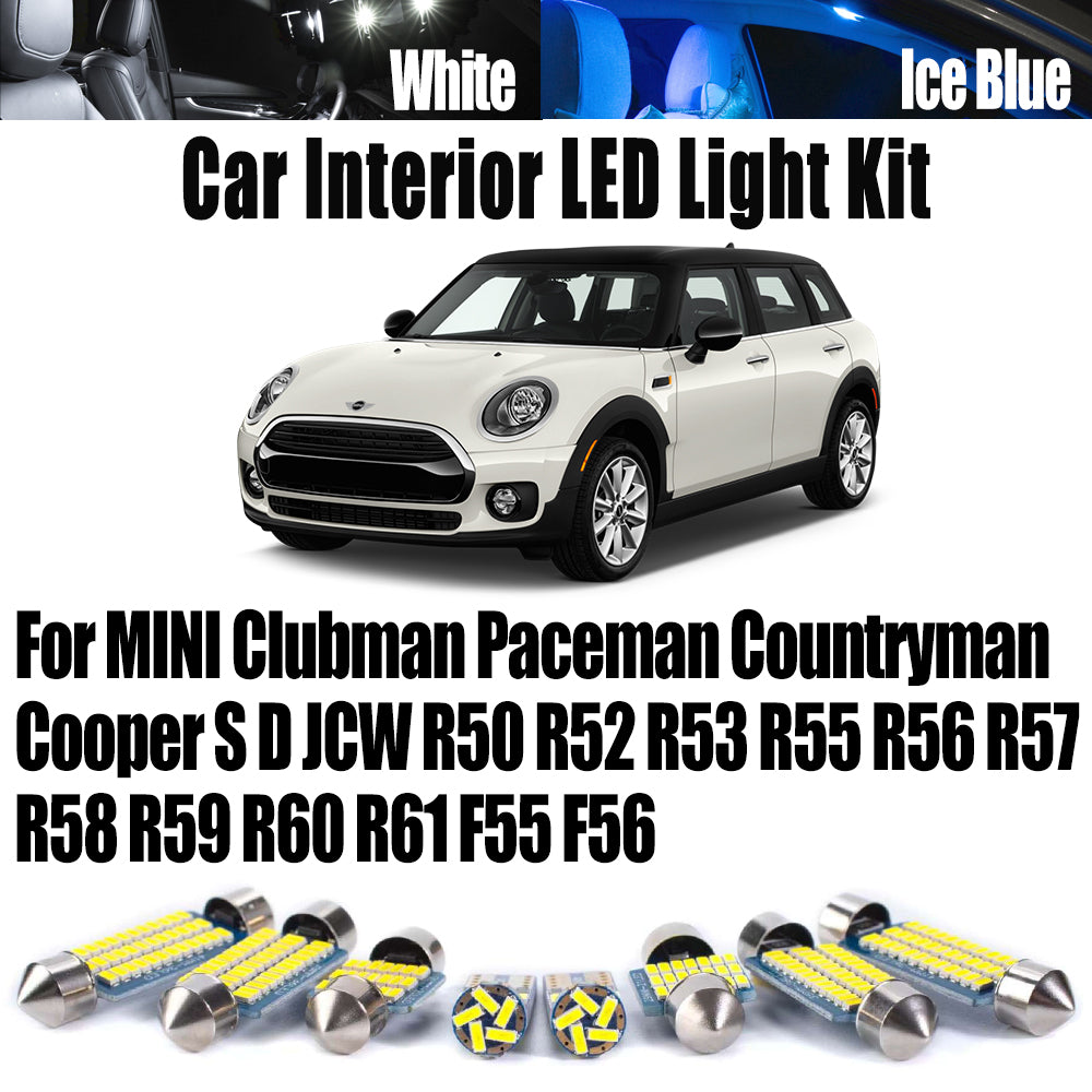 AutoGlowLED Interior LED Light Kit for MINI Cooper Clubman Countryman Paceman
