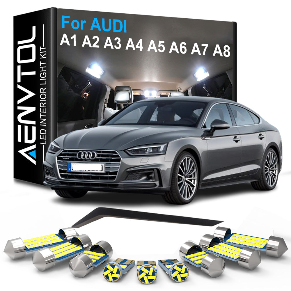AutoGlowLED Audi LED Interior Light Kit — No Error Canbus (1996-2024)