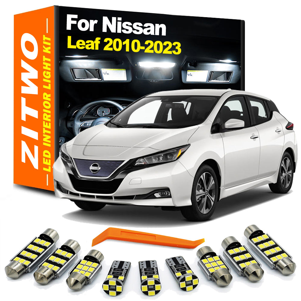 AutoGlowLED LED Interior Dome Trunk Light Kit for Nissan Leaf ZE0 ZE1 2010-2023