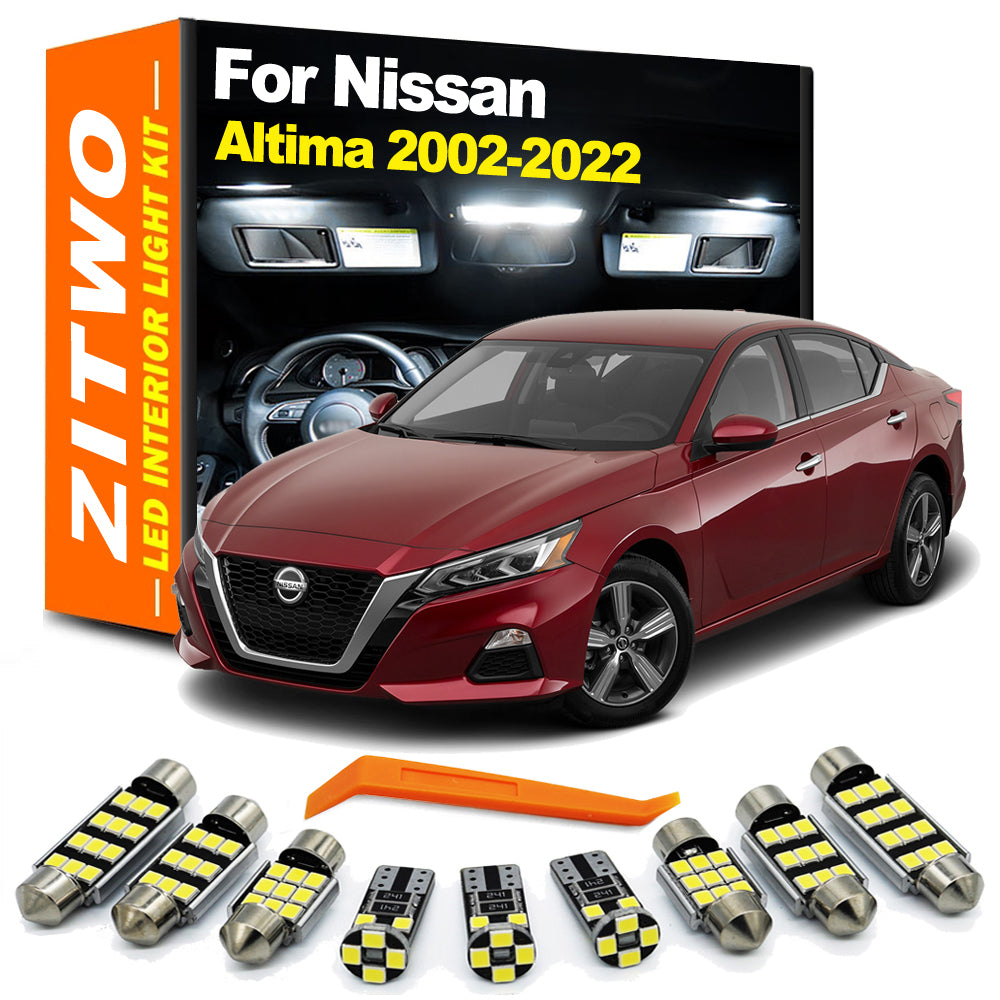 AutoGlowLED Nissan Altima LED Interior Light Kit 2002-2024