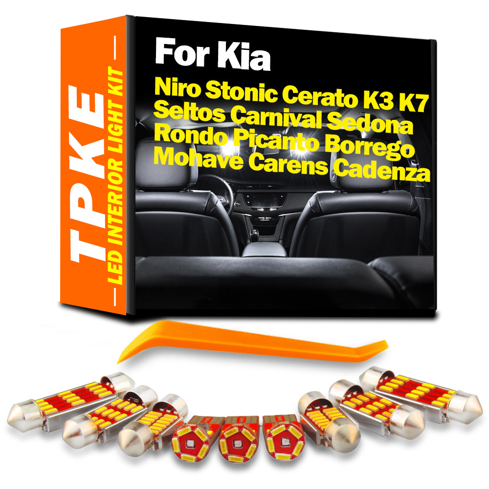 AutoGlowLED Car LED Interior Roof Light Kit for KIA Niro Stonic Cerato K3 Seltos Carnival