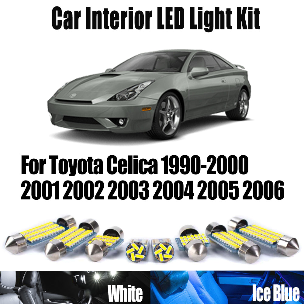 AutoGlowLED LED Interior Light Kit for Toyota Celica 1990-2006 Canbus
