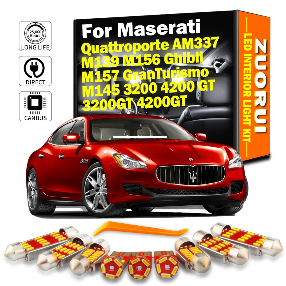 AutoGlowLED Maserati LED Interior Reading Light Kit