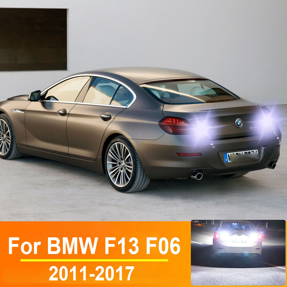 AutoGlowLED T15 W16W LED Reverse Light Bulbs for BMW 6 Series F13 F06 Canbus
