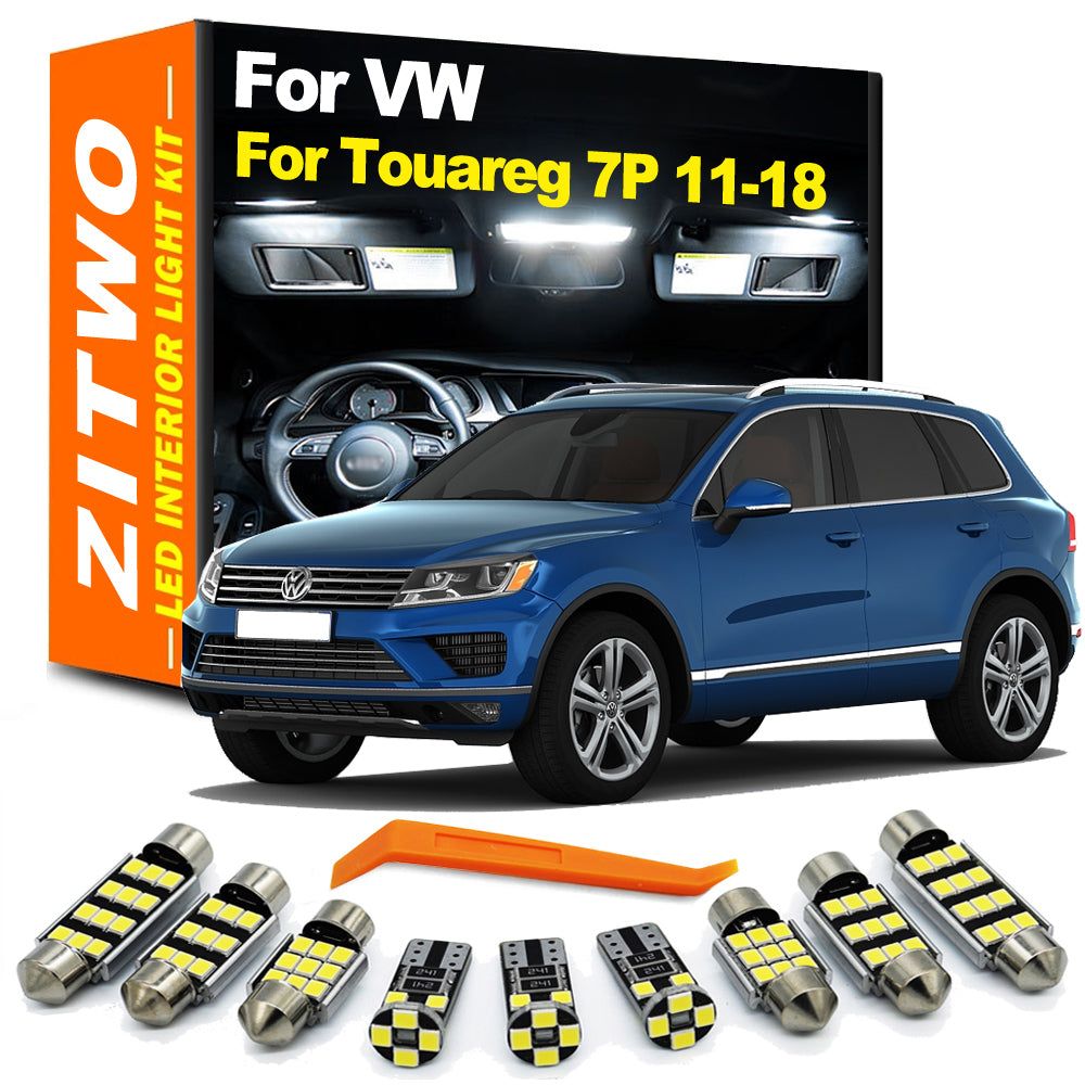 AutoGlowLED LED Interior Light Kit for VW Touareg 7P 2011-2018