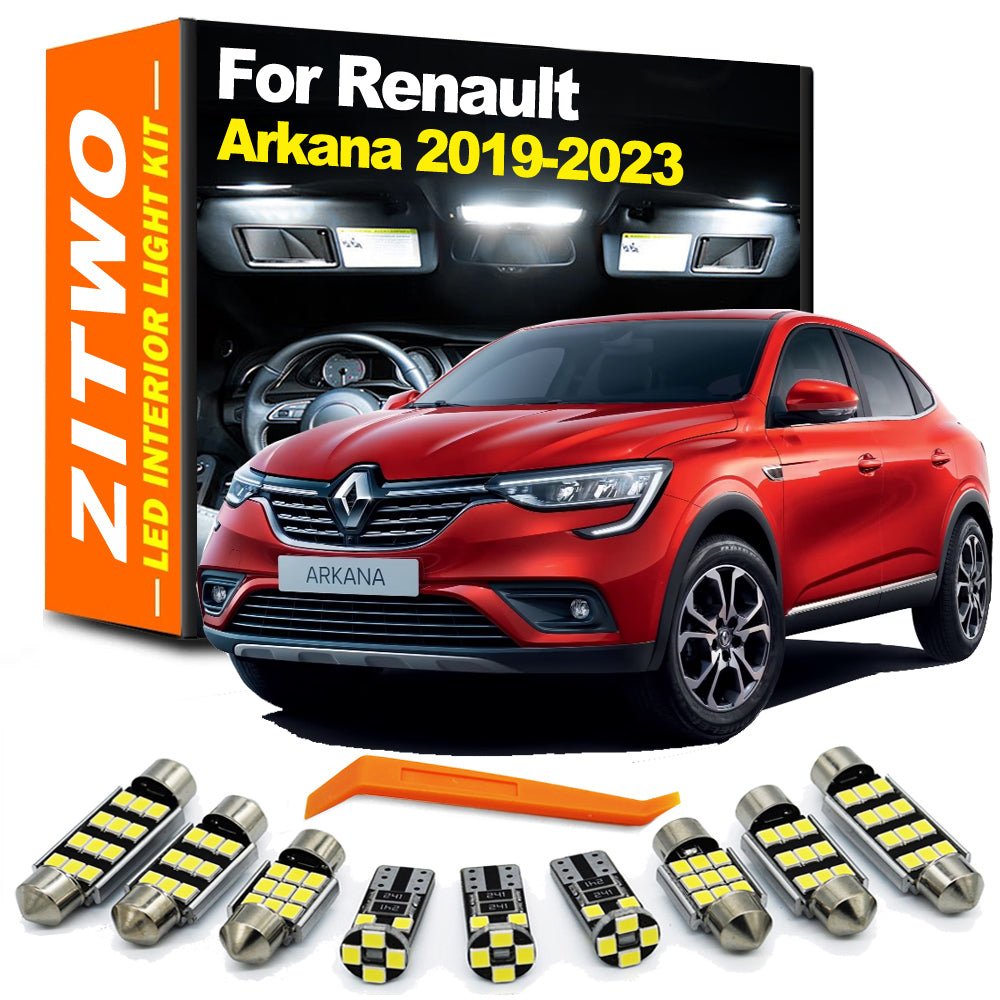 AutoGlowLED Canbus LED Interior Light Kit for Renault Arkana 2019-2023