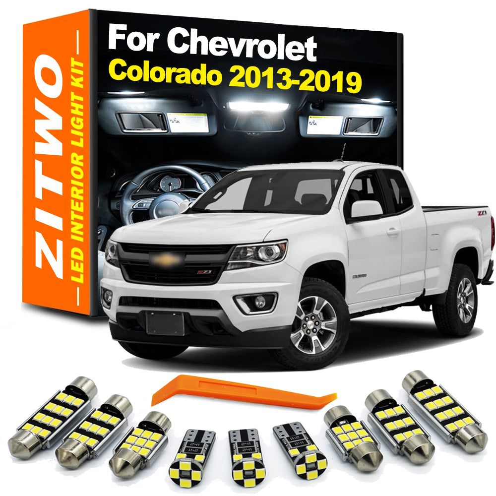 13Pcs Canbus LED Interior Light Kit for Chevrolet Chevy Colorado 2013-2019 AutoGlowLED