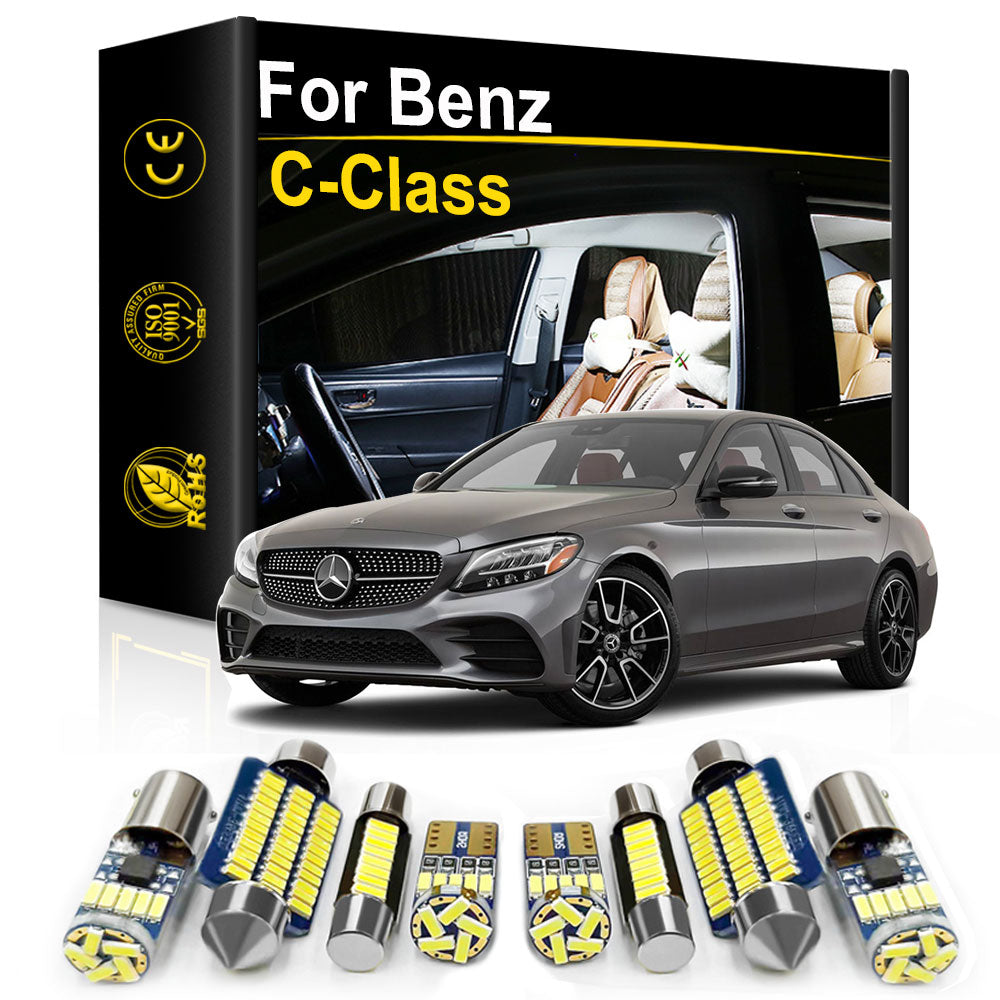 AutoGlowLED For Mercedes Benz C-Class Canbus LED Interior Light Kit