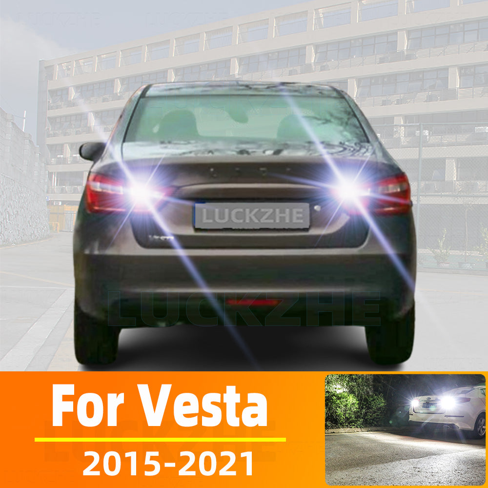 AutoGlowLED LED Reverse Light for Lada Vesta 2015-2021, 2pcs