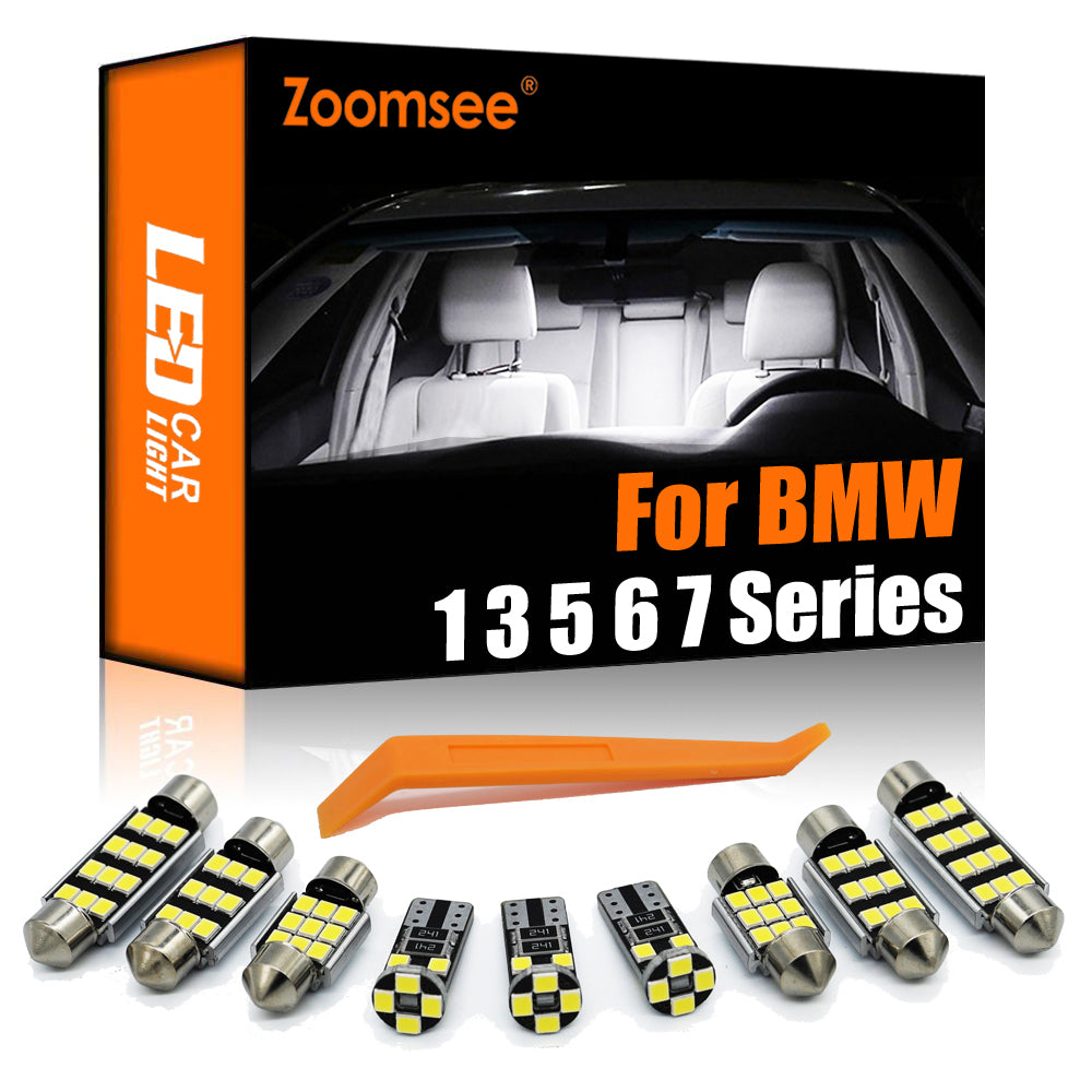AutoGlowLED Interior LED Light Kit for BMW E87 E81 F20 E36 E46 E90 E91 E92 E93 F30 F31 E39 E60