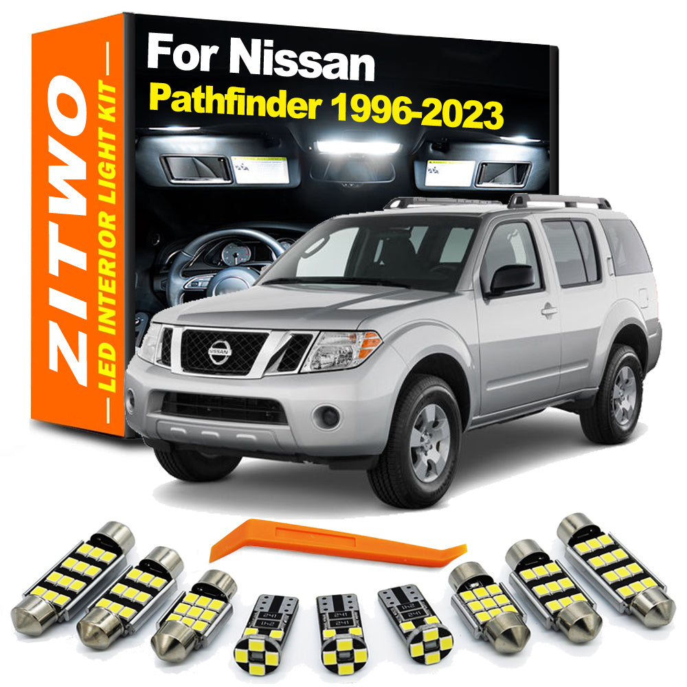 AutoGlowLED LED Interior Light Kit for Nissan Pathfinder R50 R51 R52 R53 1996-2023