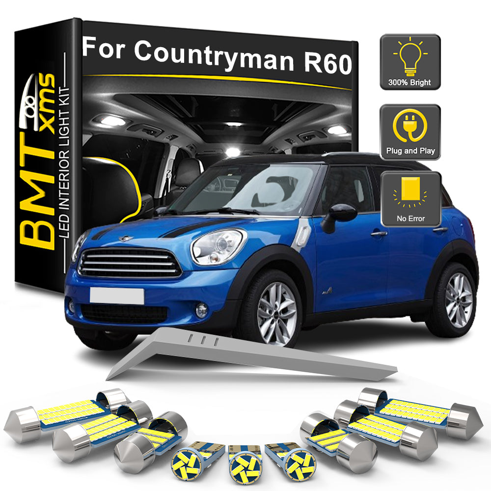 AutoGlowLED Interior LED Light Kit for Mini R60 Countryman 2010-2016